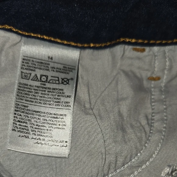 Old Navy Blue Skinny Jeans Sleek Fit - Picture 3 of 5